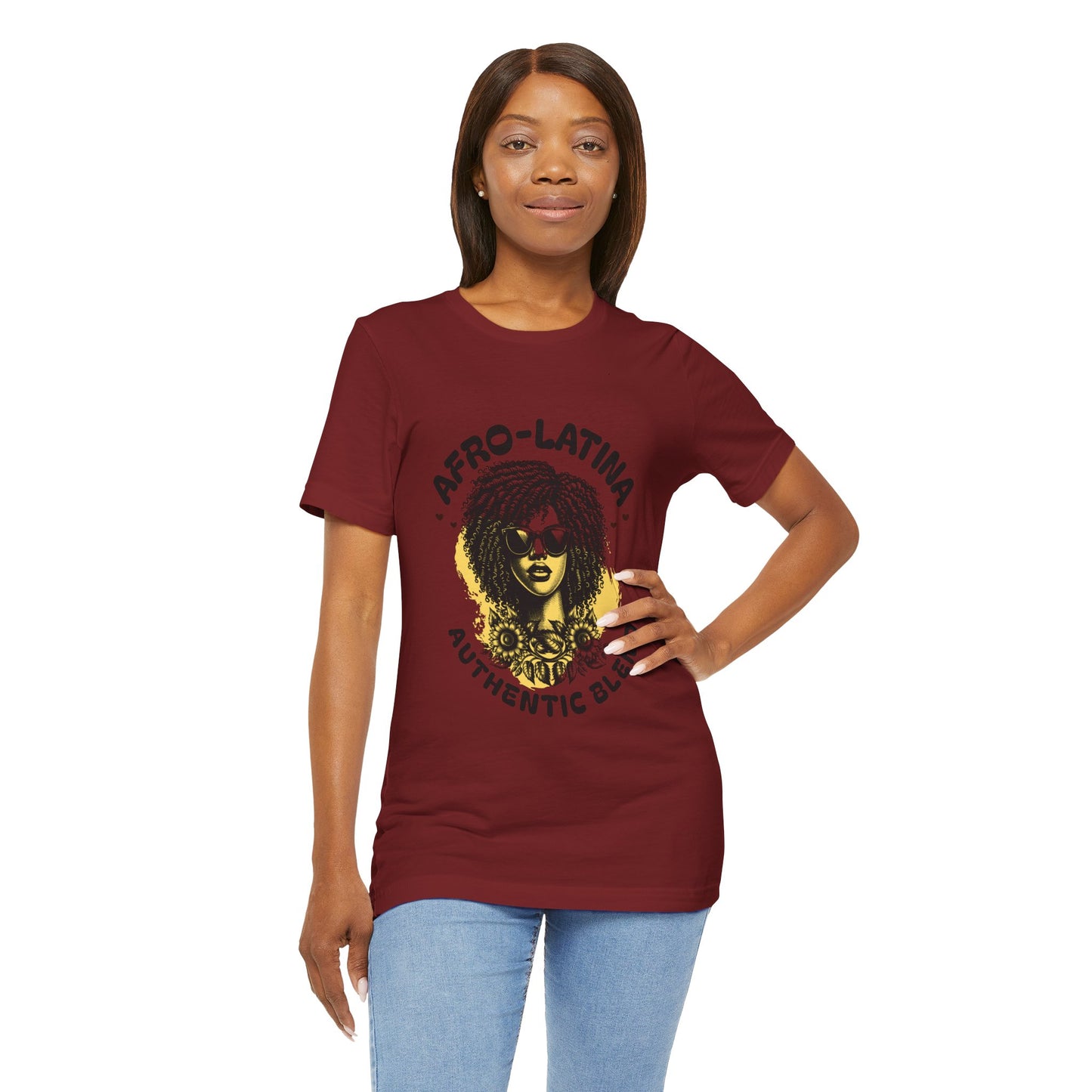 Afro-Latina Short Sleeve T-Shirt