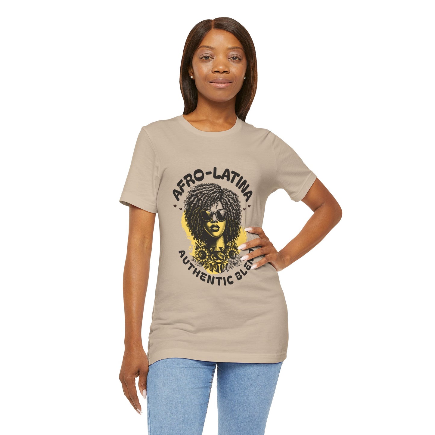 Afro-Latina Short Sleeve T-Shirt