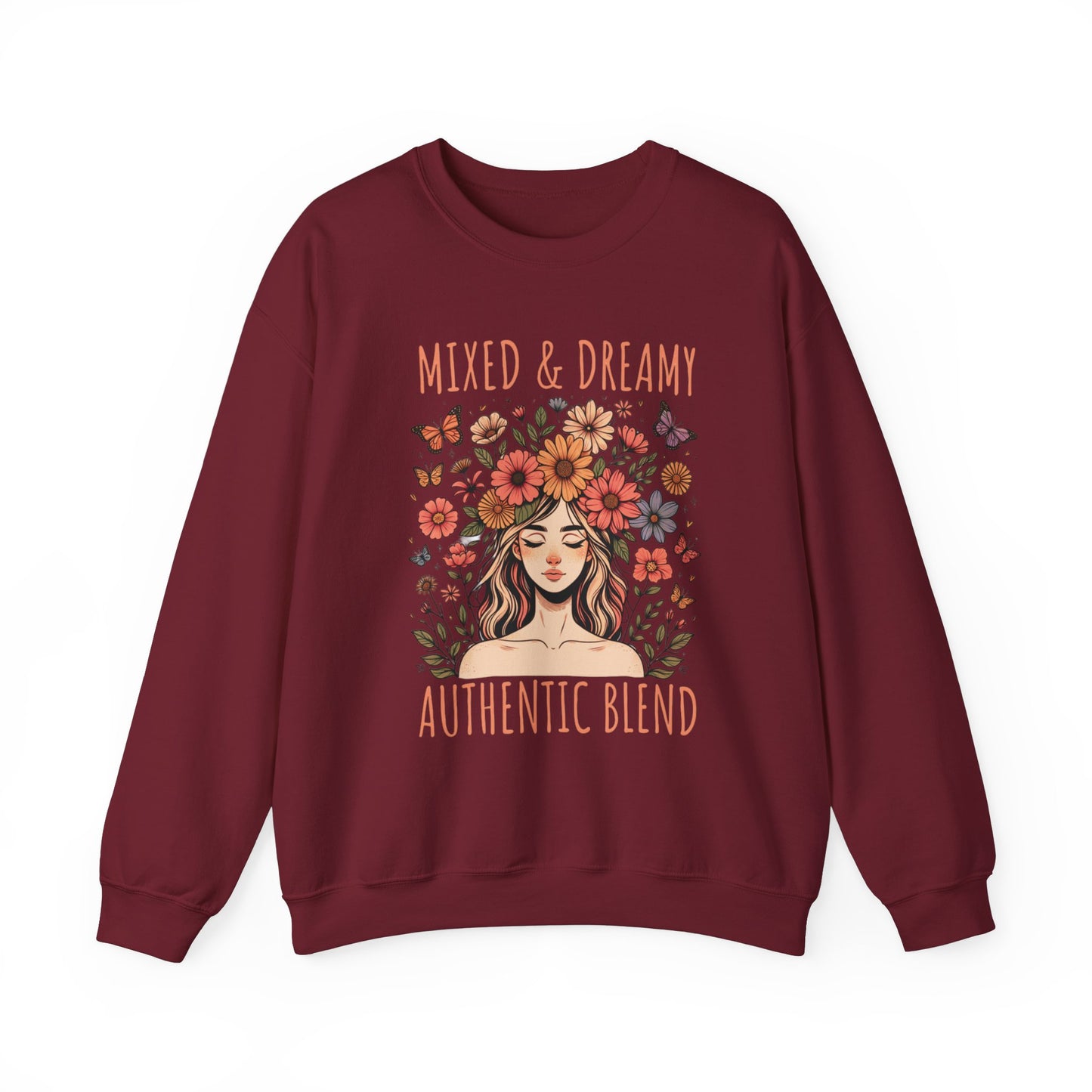 Mixed & Dreamy Heavy Blend™ Crewneck Sweatshirt