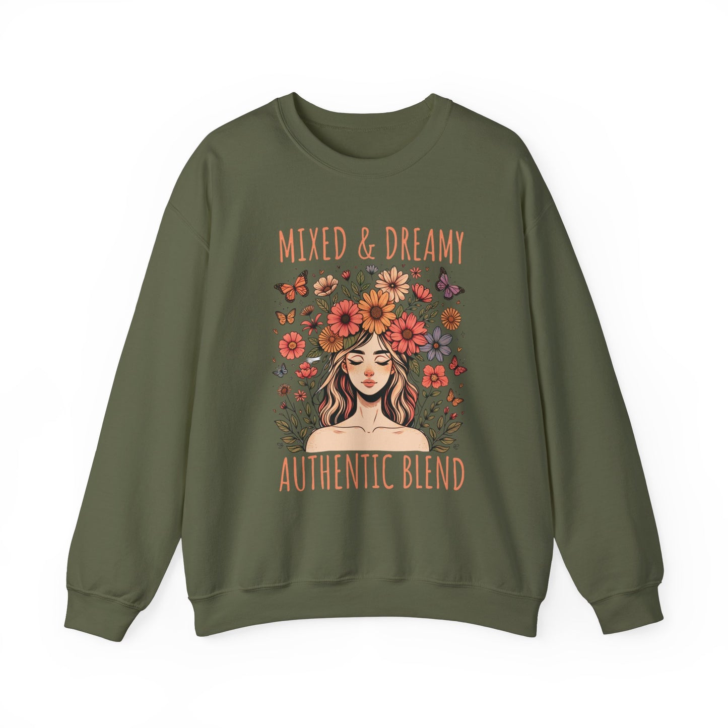 Mixed & Dreamy Heavy Blend™ Crewneck Sweatshirt