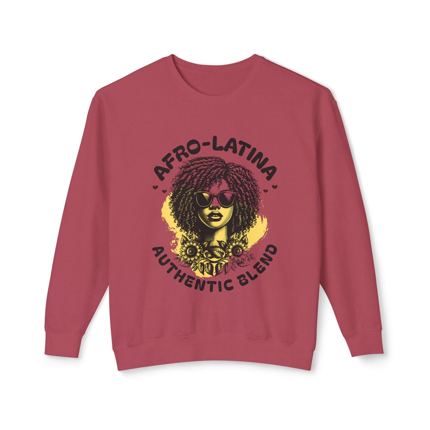 Afro-Latina Lightweight Crewneck Sweatshirt