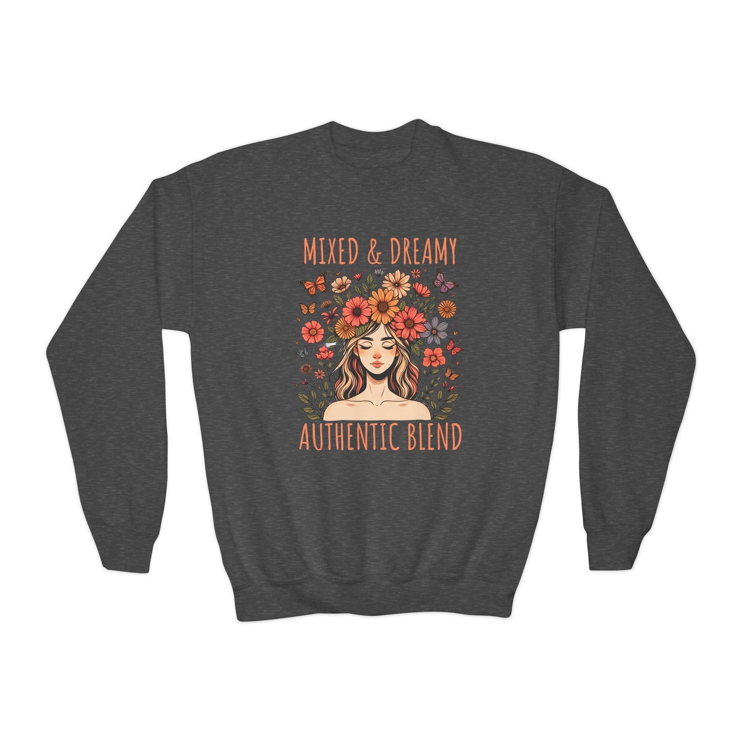 Mixed & Dreamy - Youth Crewneck Sweatshirt