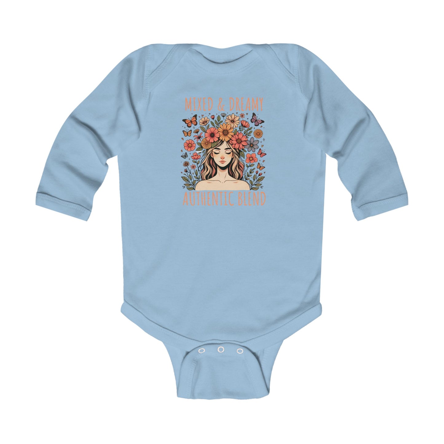 Mixed & Dreamy - Infant Long Sleeve Bodysuit