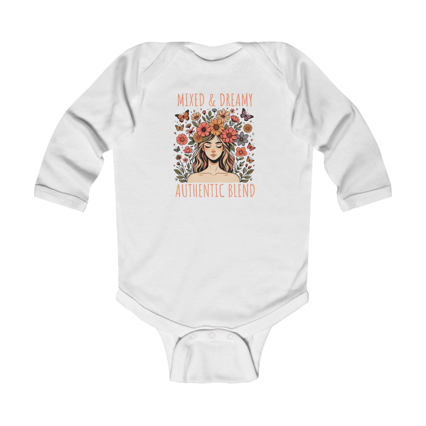 Mixed & Dreamy - Infant Long Sleeve Bodysuit