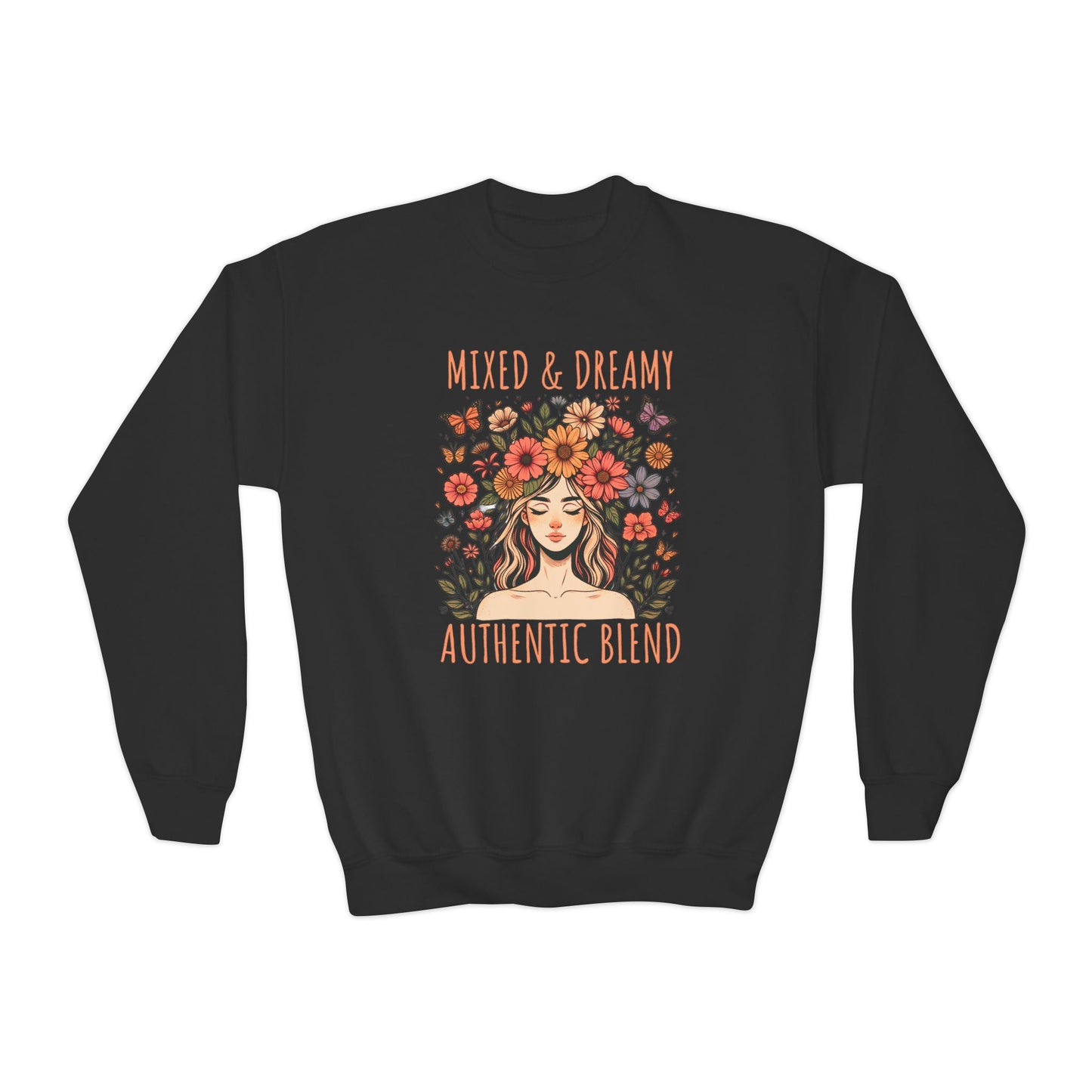 Mixed & Dreamy - Youth Crewneck Sweatshirt