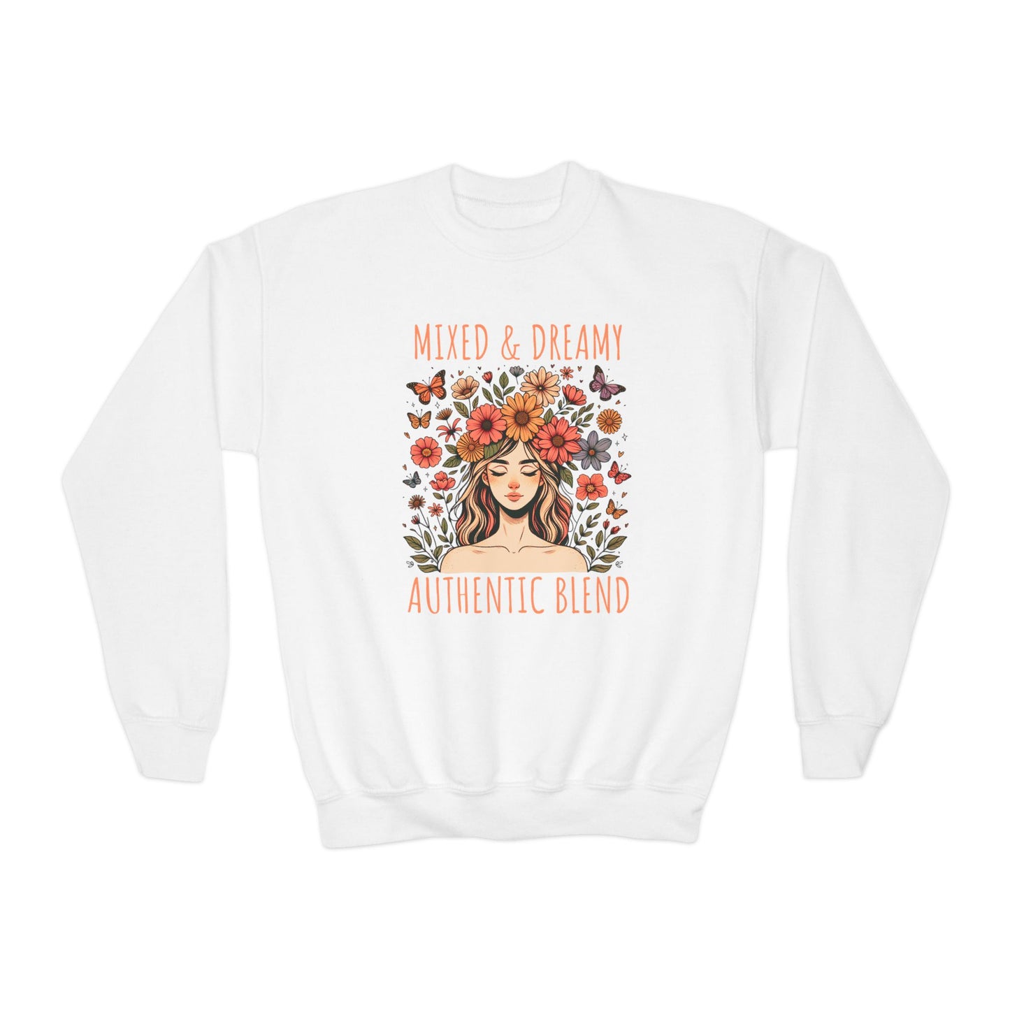 Mixed & Dreamy - Youth Crewneck Sweatshirt