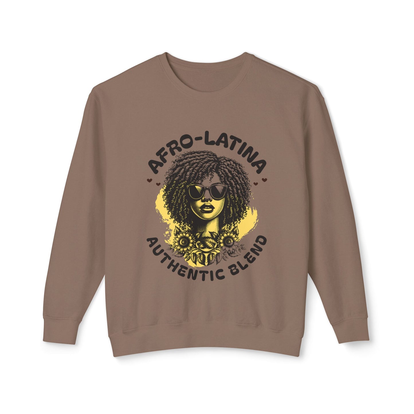 Afro-Latina Lightweight Crewneck Sweatshirt